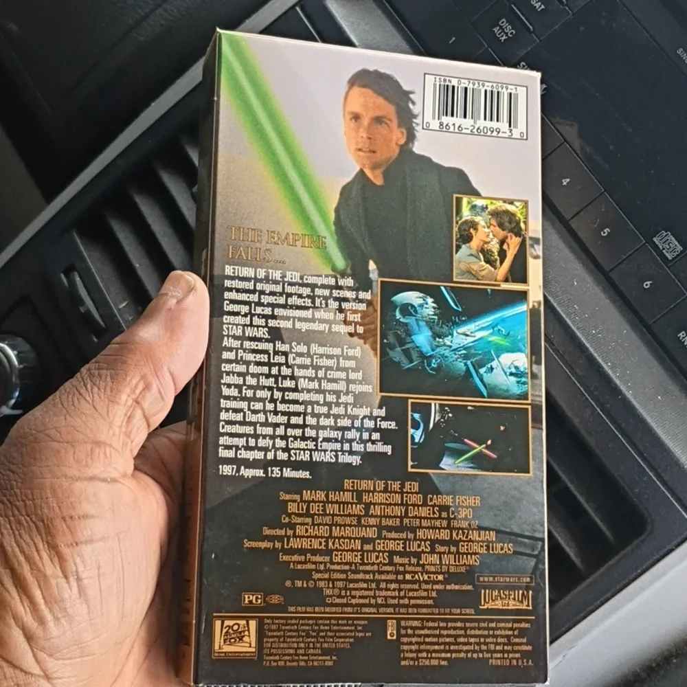 Return of the Jedi Special Edition VHS Tape